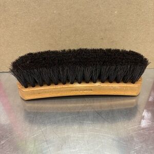 Landesman PRO'S USE 100% Horsehair Shoe Boot Shine Polish Brush Black BRISTLES